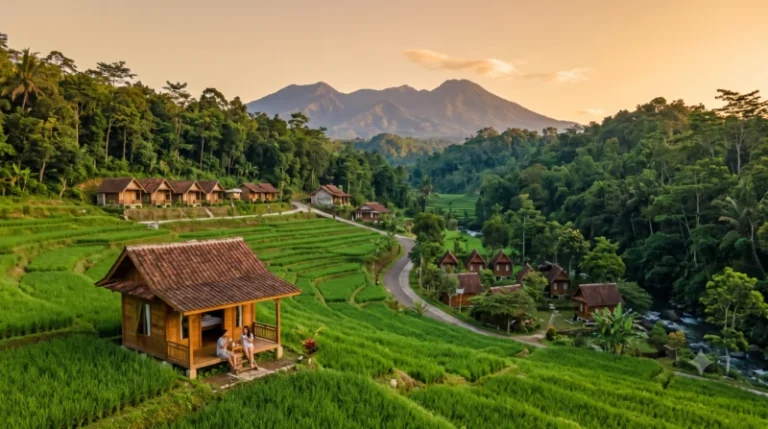 6 Rekomendasi Penginapan Staycation dengan Pemandangan Alam Terbaik di Bawah Rp500 Ribu