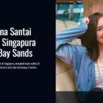 Menikmati Singapura dari Ketinggian, Beby Tsabina Bersantai di Marina Bay Sands