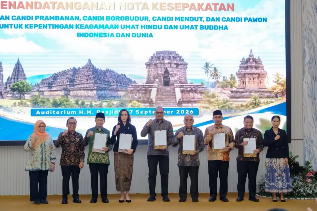 Empat Candi Bersejarah Jadi Pusat Ibadah Hindu dan Buddha