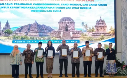 Empat Candi Bersejarah Jadi Pusat Ibadah Hindu dan Buddha
