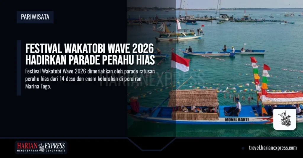 Festival Wakatobi Wave 2026 Hadirkan Parade Perahu Hias